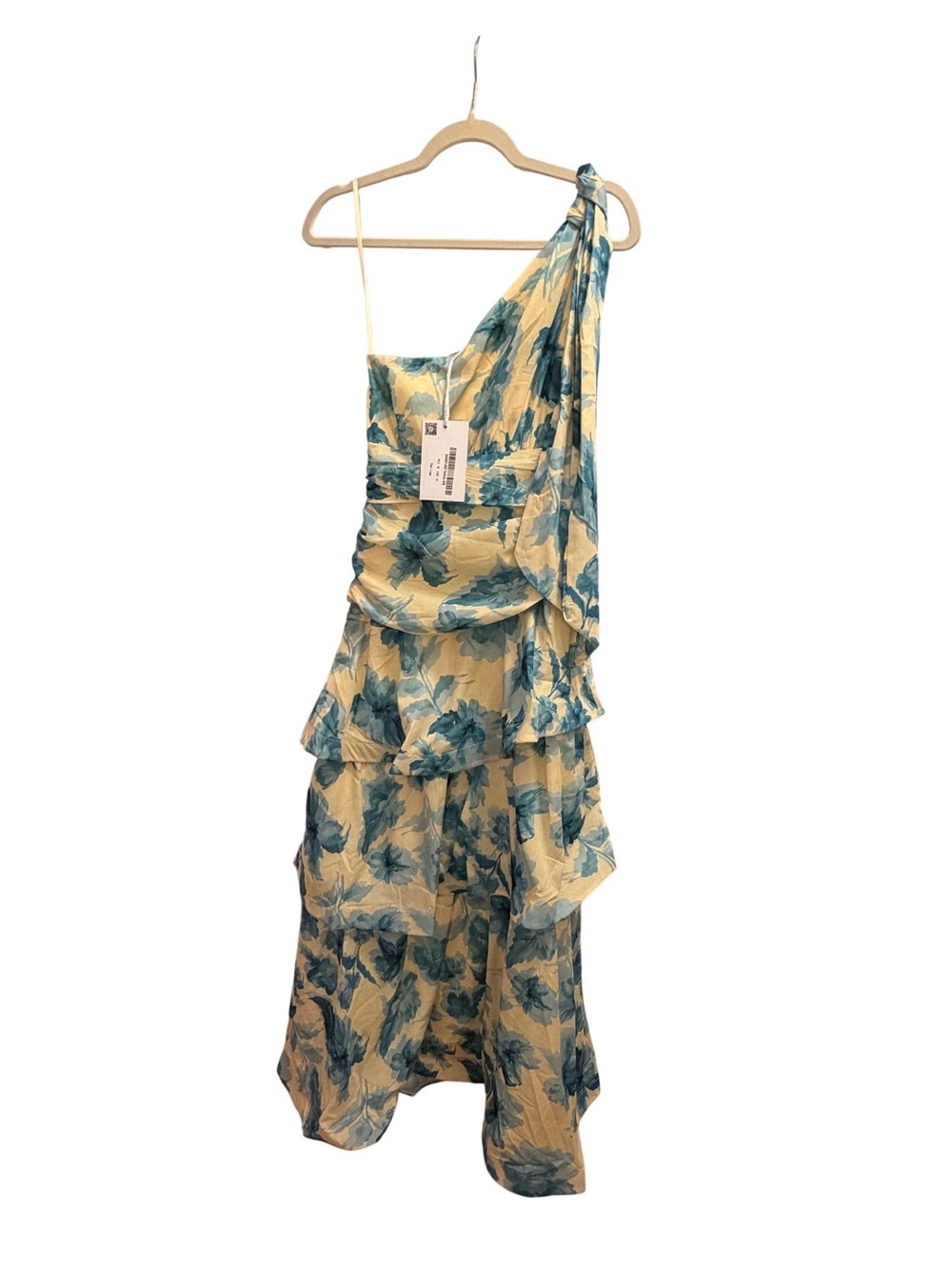 Selfie Leslie Saints and Secrets Kenny One Shoulder Tiered Floral Maxi Dress - Picture 2 of 6